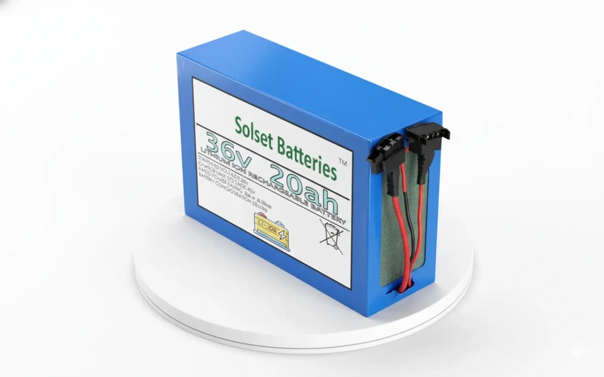 36V 20Ah Lithium-ion Battery Pack