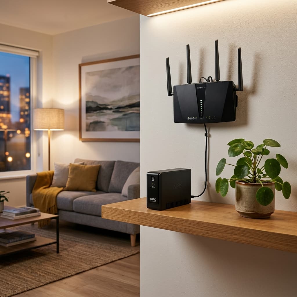 Solset Mini UPS Home Setup