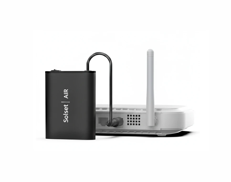 Solset Air | Mini UPS For WiFi Routers | 4Hr Battery Backup