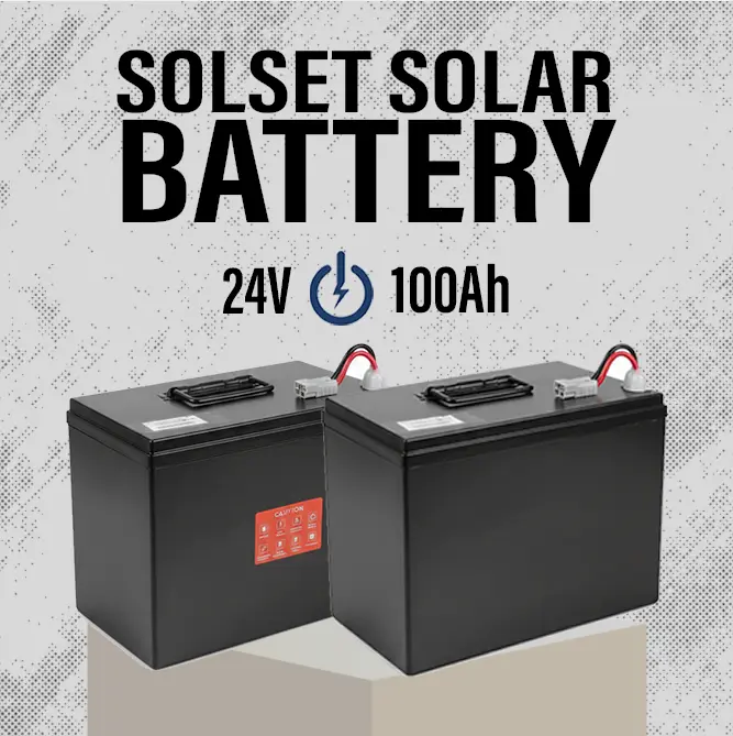Solar Lithium-ion Battery | 100Ah, 24V