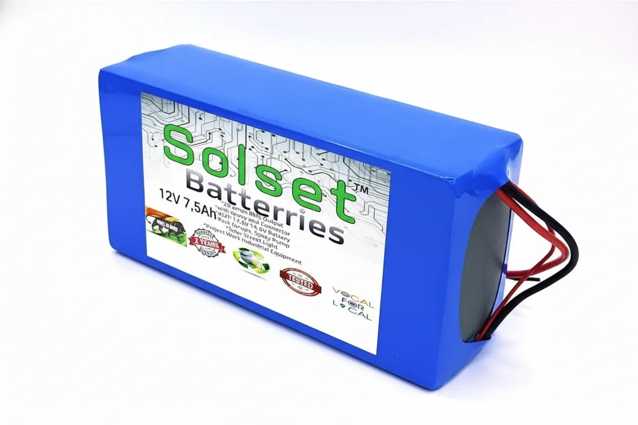 12V 7.5Ah Lithium Battery