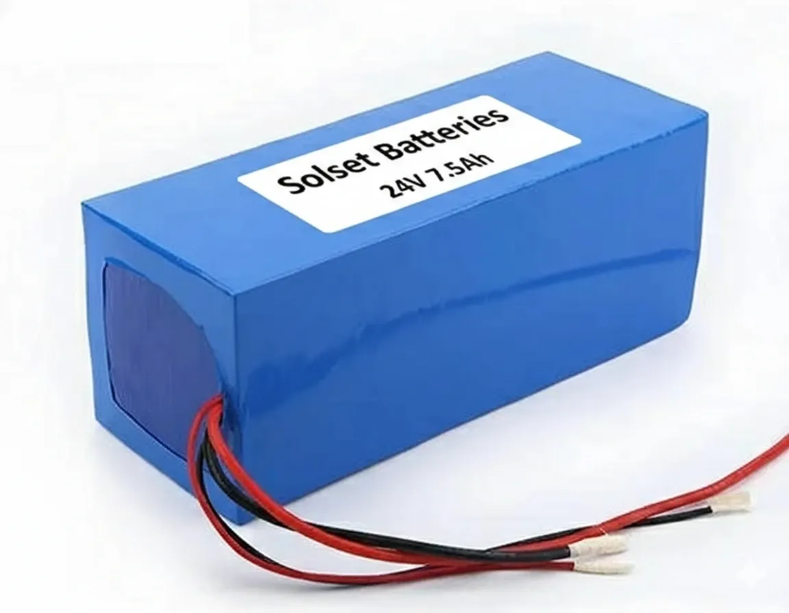 24V 7.5Ah Li-ion Battery Pack – Compact & High Efficiency Power